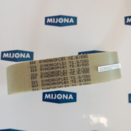 SYNCHROFLEX 210 BELT GÜRTEL T2.5/330 NEW OLD STOCK SYNCHROFLEX 210 BELT GÜRTEL T2.5/330 NEW OLD STOCK