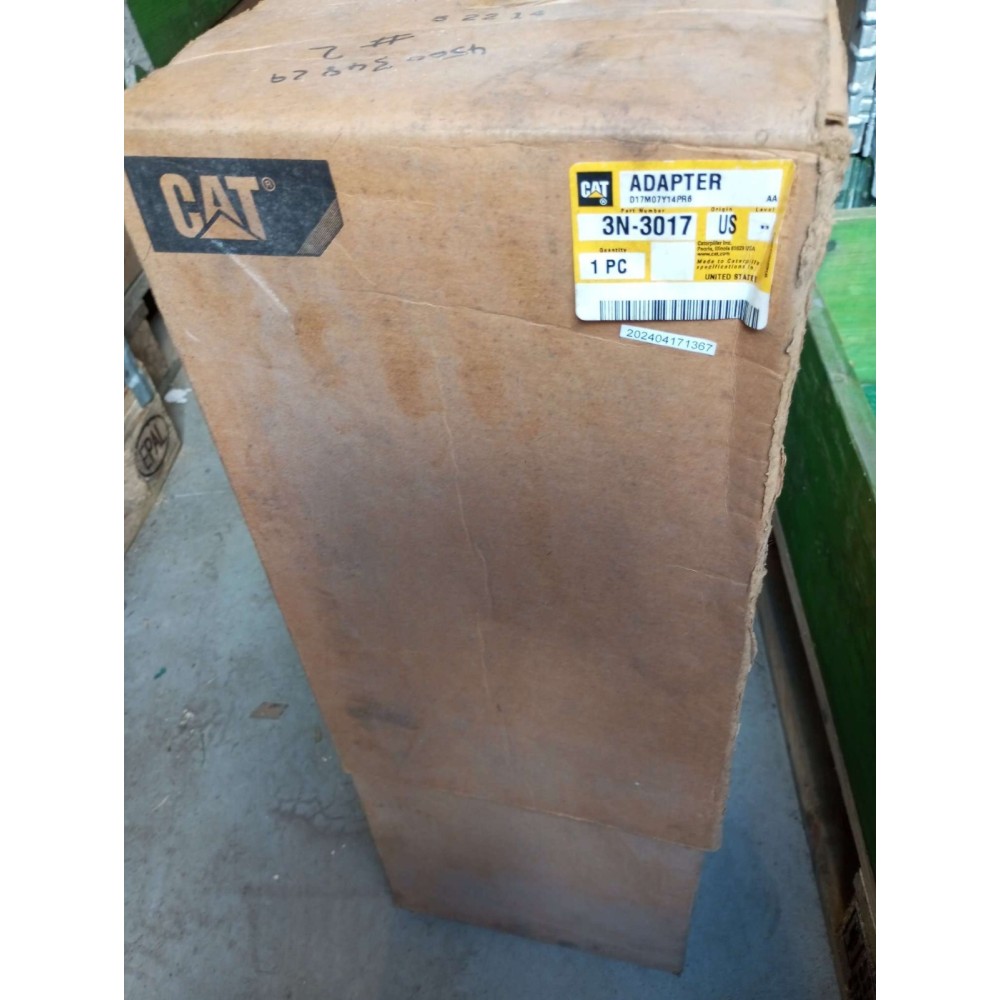 CAT 3N 3017 ADAPTER D17M07Y14PR6 3N-3017 ADAPTER AS FLEXIBLE  (new old stock)