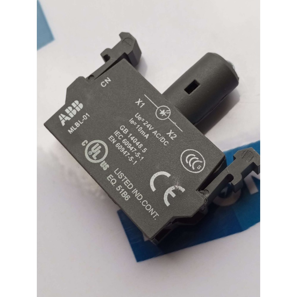 ABB MLBL-01 MLBL 01 24V AC DC 10mA ABB MLBL-01 MLBL 01 24V AC DC 10mA