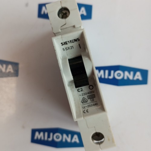 SIEMENS 5SX21 MAX 277V AC MINIATIURE CIRCUIT BREAKER 230 400V SIEMENS 5SX21 MAX 277V AC MINIATIURE CIRCUIT BREAKER 230 400V