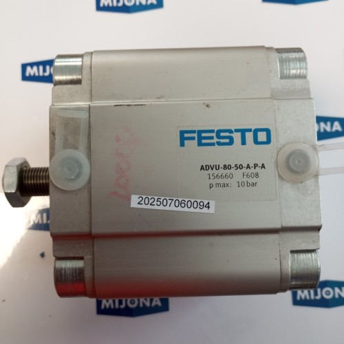 FESTO ADVU 80 50 A P A 156660 10BAR Kompaktzylinder NEW OLD STOCK