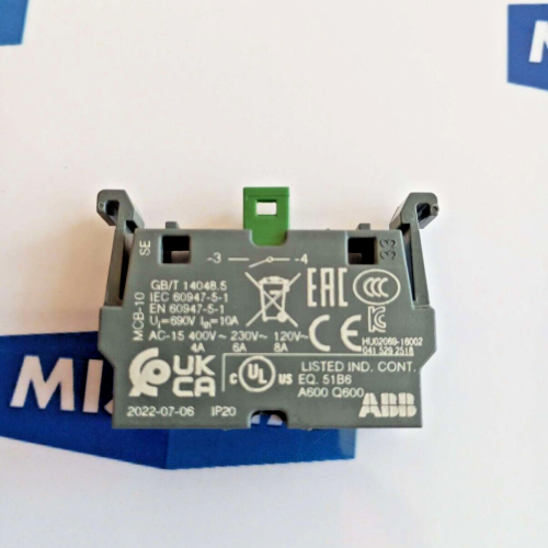 ABB 1SFA611605R1102 MCB 10 Modular contact block NEW OLD STOCK ABB 1SFA611605R1102 MCB 10 Modular contact block NEW OLD STOCK