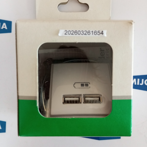 Schneider SDN2710221 2.1A 5VDC SEDNA WHITE USB 2.0 Schneider SDN2710221 2.1A 5VDC SEDNA WHITE USB 2.0