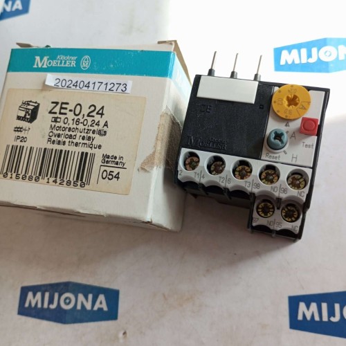 Klöckner Moeller ZE-0.24 Motorschutzrelay OVERLOAD RELAY 0.16-0.24A NEW OLD STOC