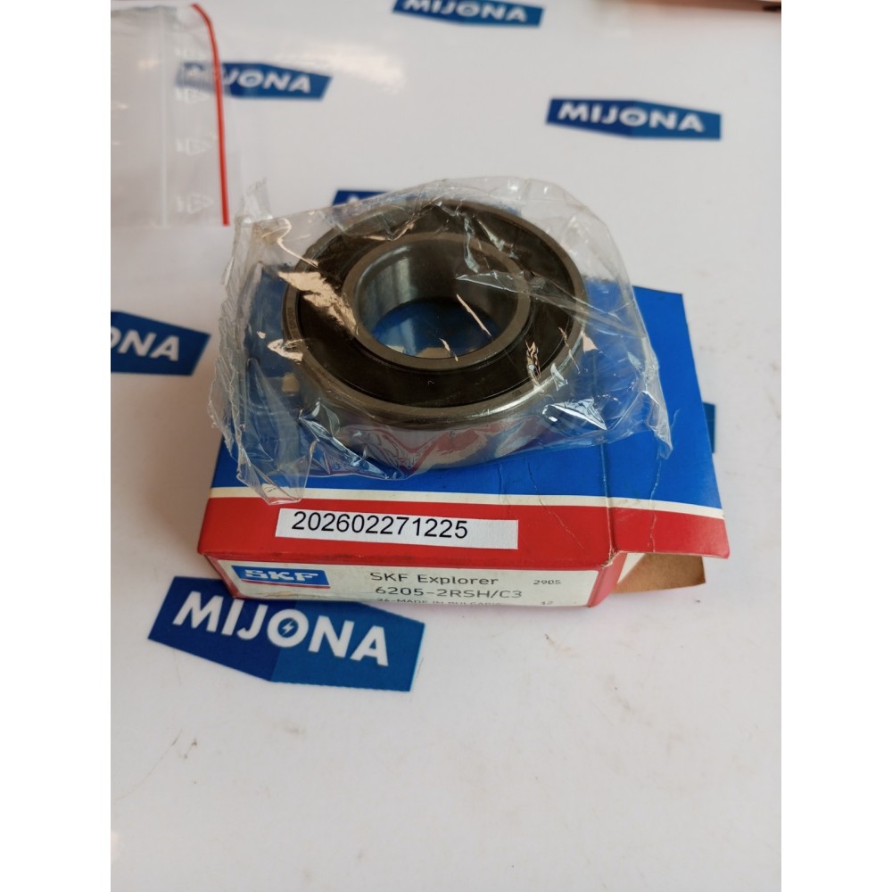 SKF 6205 2RSH C3 Deep groove ball bearing Rillenkugellager  SKF 62NEW OLD STOCK