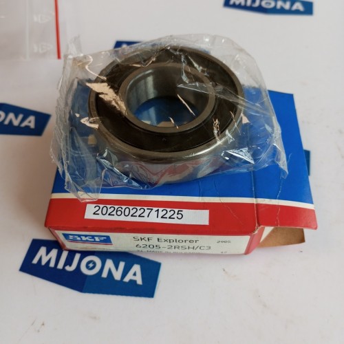 SKF 6205 2RSH C3 Deep groove ball bearing Rillenkugellager  SKF 62NEW OLD STOCK