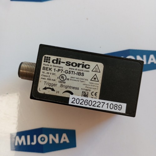 di-soric DI SORIC DBEK 1 P7 G5TI IBS 10 35V DC BEK 1-P7-G5TI-IBS