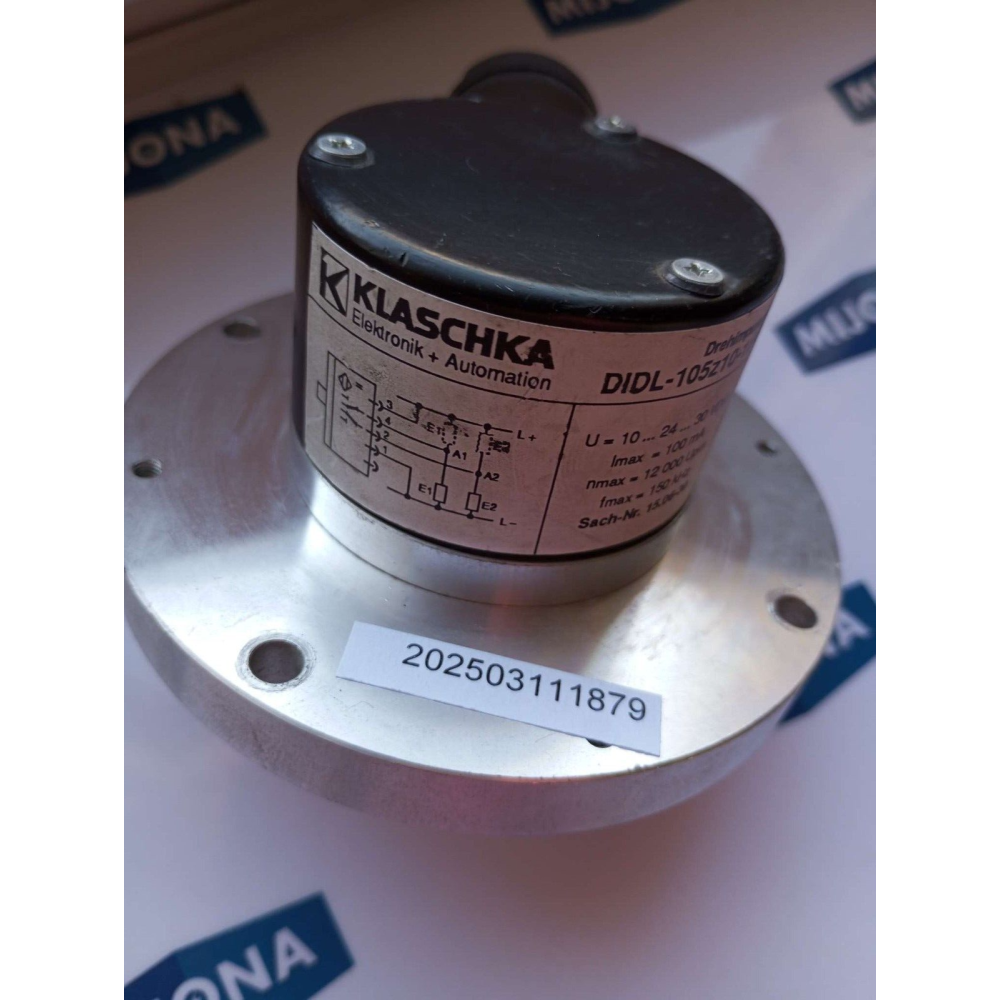 KLASCHKA DIDL 105z10 1SR1 100 Incremental Encode24 30 VDC 100mA 12 000Upm KLASCHKA DIDL 105z10 1SR1 100 Incremental Encode24 30 VDC 100mA 12 000Upm