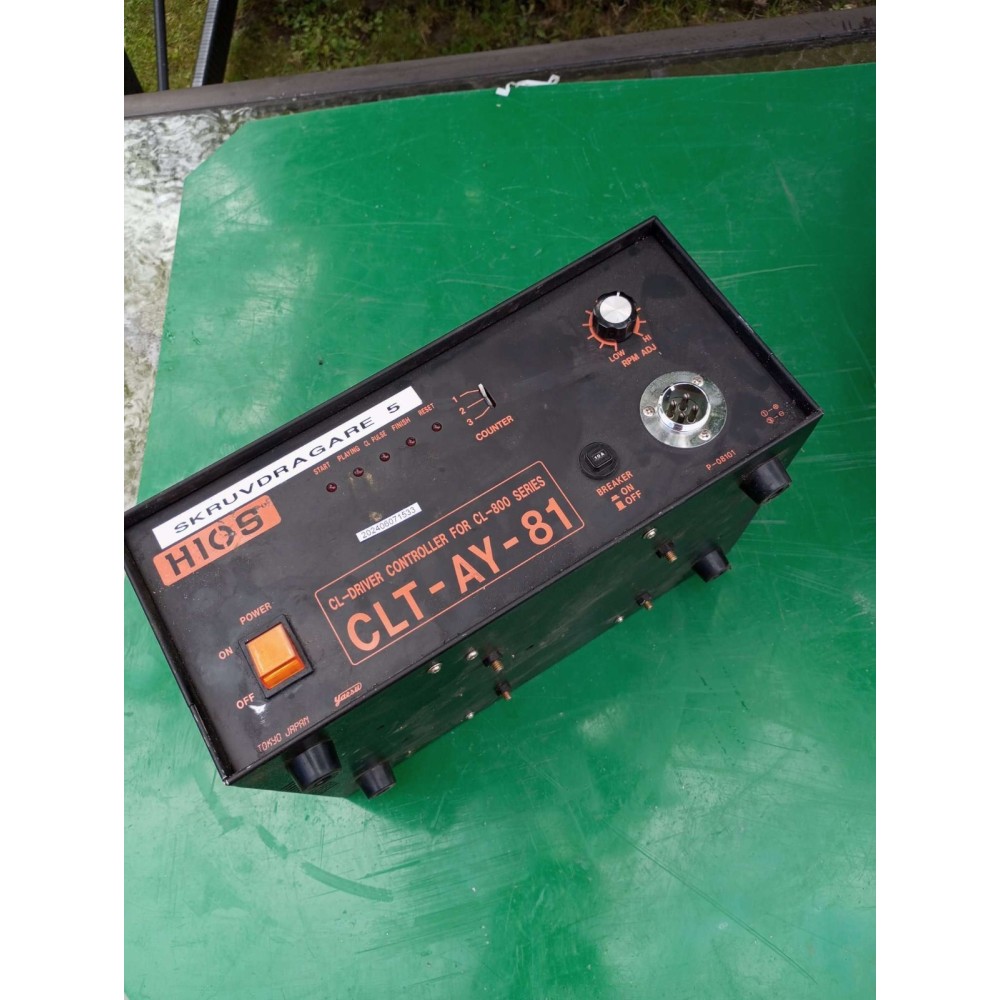 HIOS CLT AY 81 CL DRIVER CONTROLLER FOR CL 800 NO TESTED CLT-AY-81 HIOS CLT AY 81 CL DRIVER CONTROLLER FOR CL 800 NO TESTED CLT-AY-81