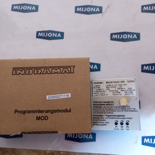 Indramat MOD14 1X012-055 Programming Module TDM3.2-20-300-WO (NEW OLD STOCK)