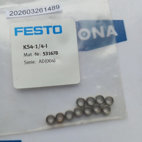 FESTO KS4 1 4 I 531678 KS4-1/4-I PRICE FOR 12 PSC NEW OLD STOCK