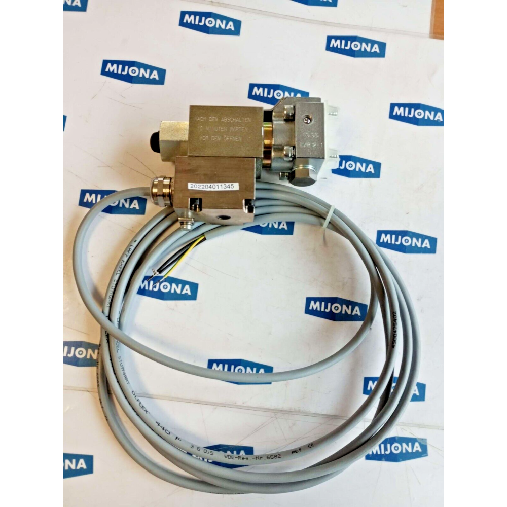 Hawe HYDRAULIK EEX GR2 1 SOLENOID OPERATED DIRECTIONAL SEATED VALVENEW OLD STOCK Hawe HYDRAULIK EEX GR2 1 SOLENOID OPERATED DIRECTIONAL SEATED VALVENEW OLD STOCK