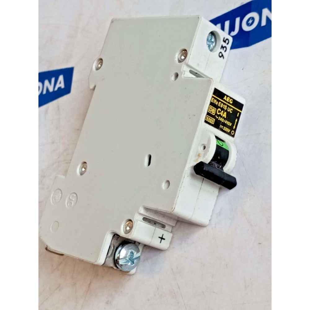 AEG ELFA E81S UC C4A 240 415V MINIATURE CIRCUIT BREAKER AEG ELFA E81S UC C4A 240 415V MINIATURE CIRCUIT BREAKER