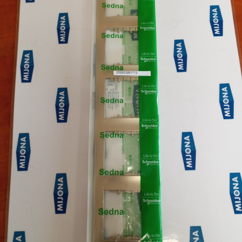 Schneider SDN5800968 TITANIUM 5 GANG HORIZANTAL FRAME SEDNA Schneider SDN5800968 TITANIUM 5 GANG HORIZANTAL FRAME SEDNA