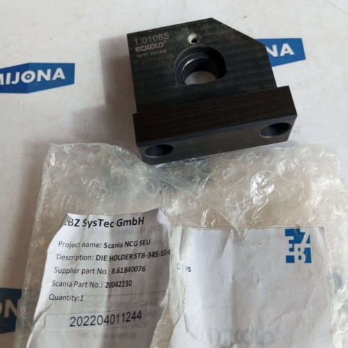 ECKOLD 1.01085 DIE HOLDER FDP 438 EBZ SYSTEC NEW OLD STOCK ECKOLD 1.01085 DIE HOLDER FDP 438 EBZ SYSTEC NEW OLD STOCK