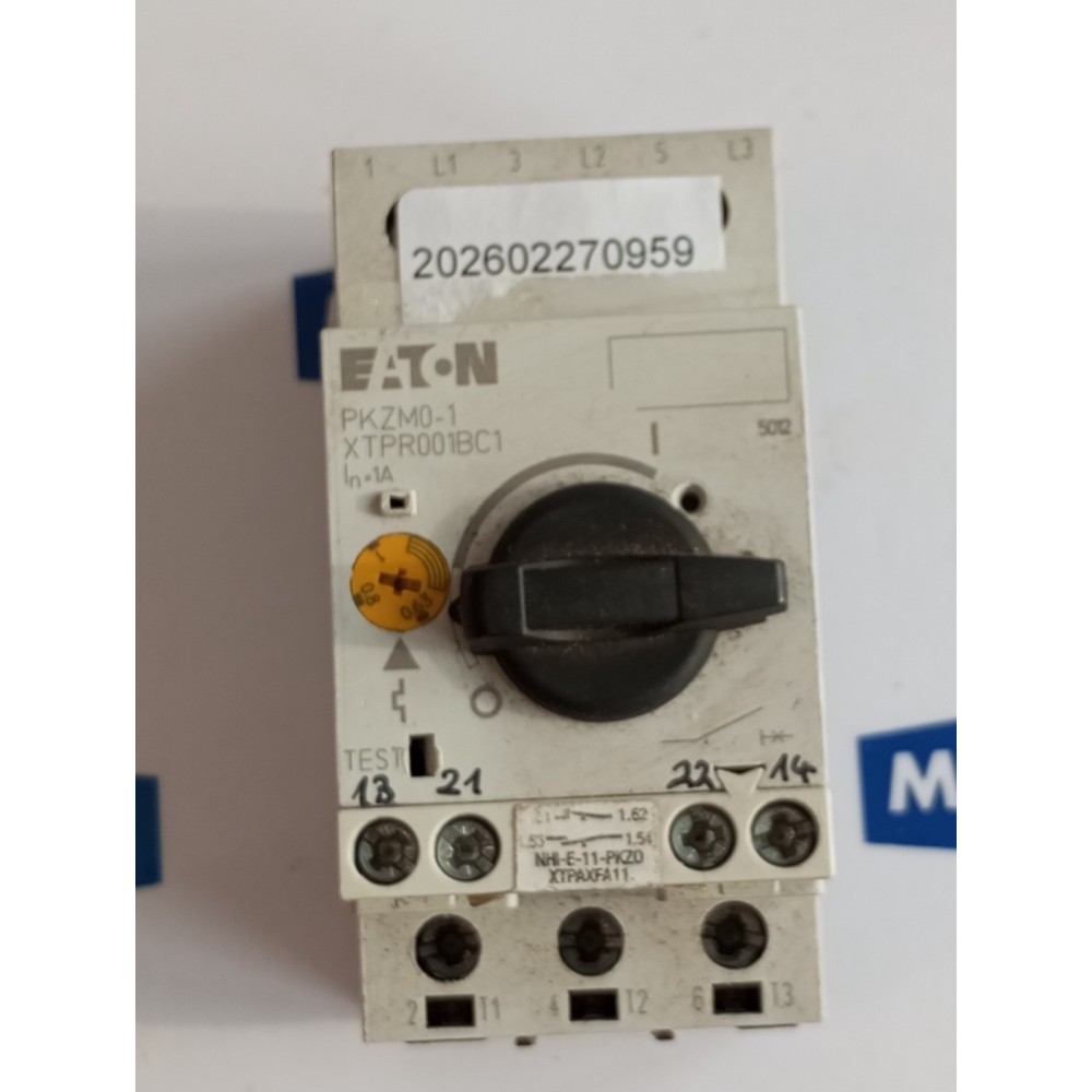MOELLER EATON PKZM0 1 XTPR001BC1 MOTORSCHUTZSCHALTER 50 60HZ 6000V