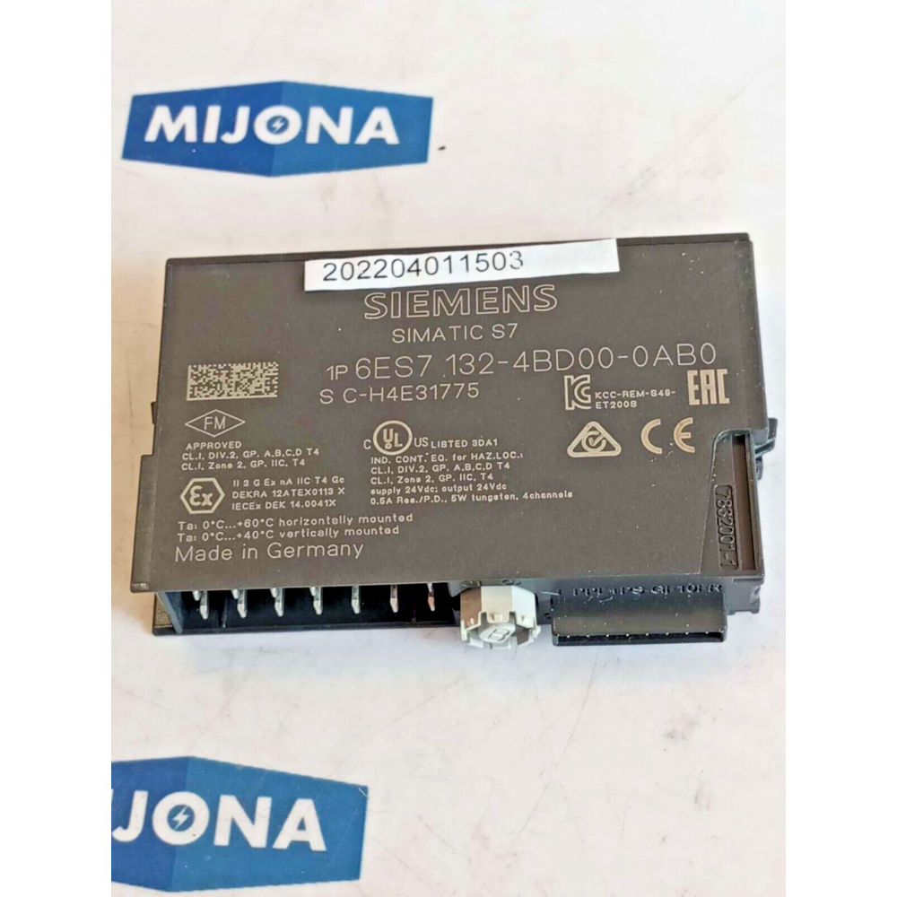 SIEMENS simatic S7 6ES7 132 4BD00 0AB0 6ES7132-4BD00-0AB0 NEW OLD STOCK
