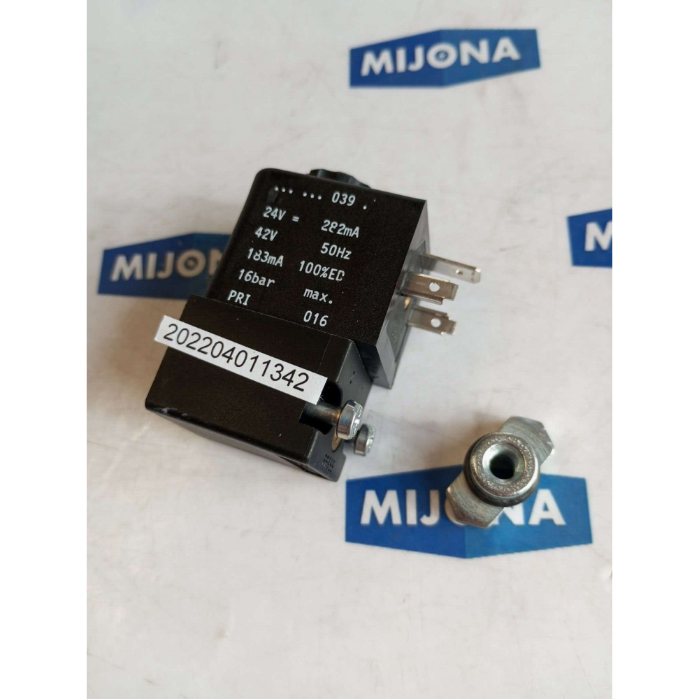 Rexroth 542 080 039 0 24V 282mA 42V 50HZ 183mA 16BAR PRI 016 NW1 3 16BAR