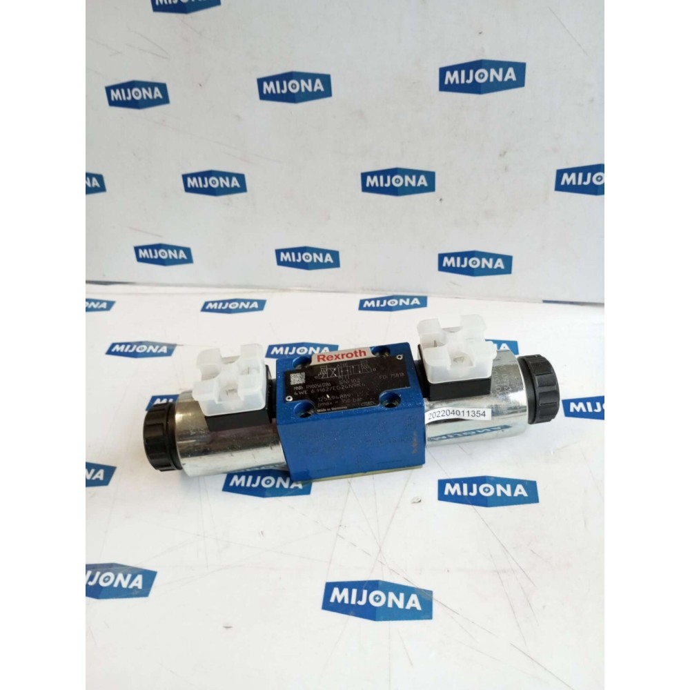 Rexroth R900561286 4WE H62 EG24N9K4 350BAR R901370939 24VDC 1.25A New old stock