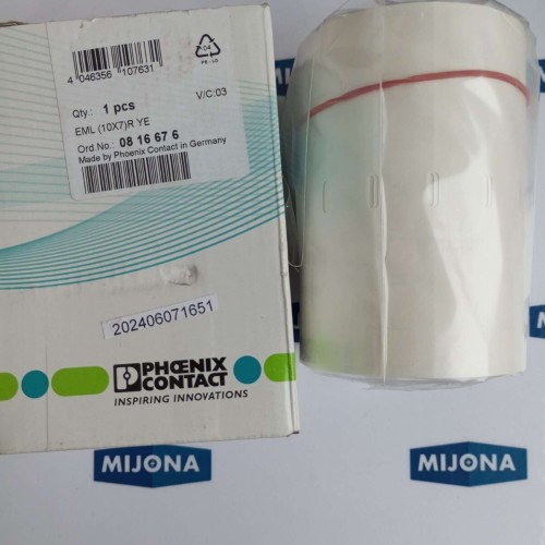 Phoenix Contact 0816676 MARKING 10X7 R YE NEW OLD STOCK