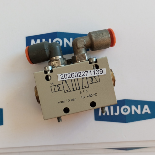 Metal Work Pneumatic 10BAR -10 +60 °C Solenoid Valve