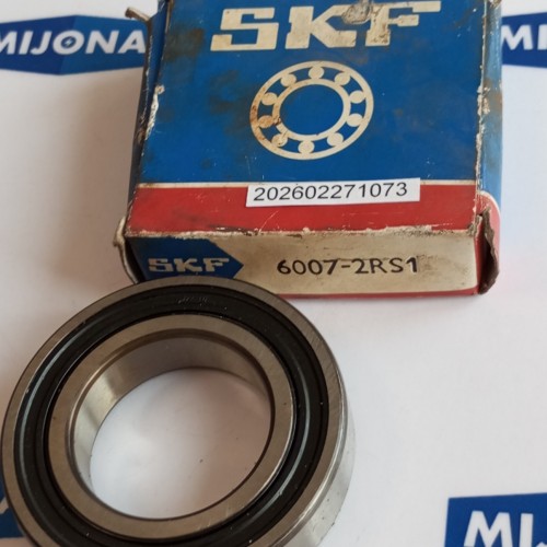 SKF 6007 2RS1 Deep groove ball bearing Rillenkugellager  new old stock