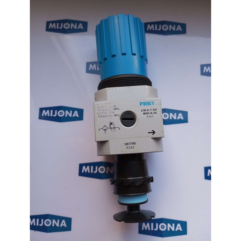 FESTO LFR D 7 5M MIDI A SA 187795 FILTER REGULATOR UNIT FILTER NEW OLD STOCK FESTO LFR D 7 5M MIDI A SA 187795 FILTER REGULATOR UNIT FILTER NEW OLD STOCK
