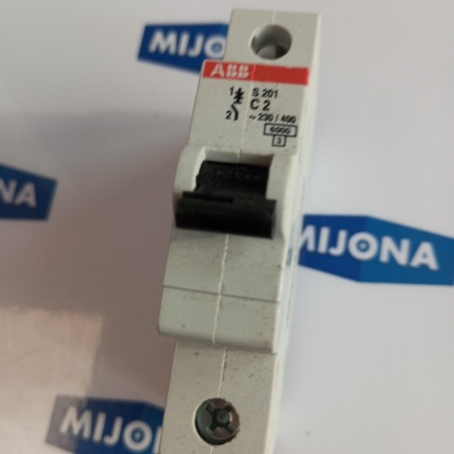 ABB S 201 C2 Miniature circuit breaker 22CD S251 001 R0024  NEW OLD STOCK