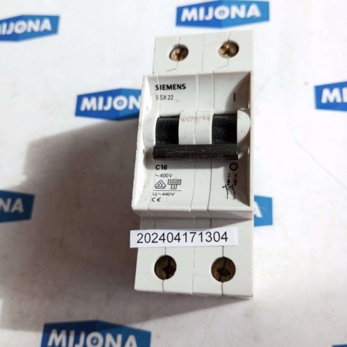 SIEMENS 5SX2 MAX 480V AC 5SX22 C16