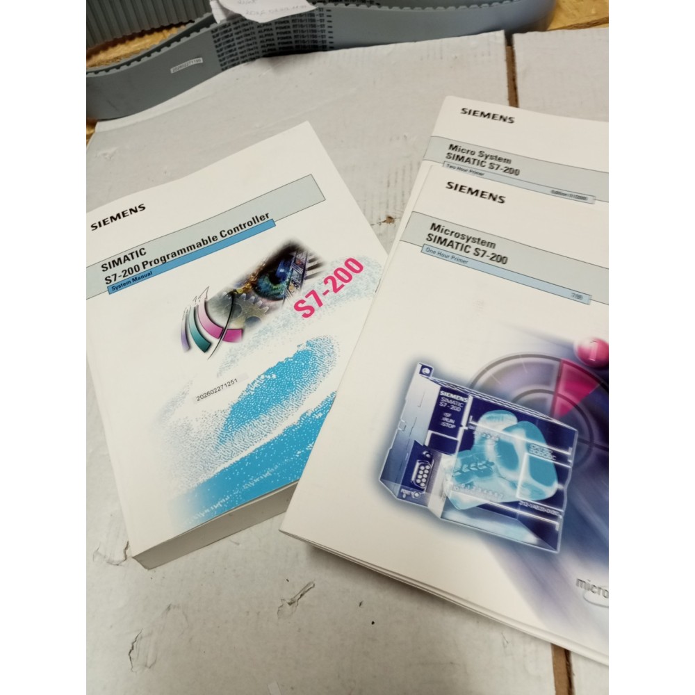 Siemens simatic S7-200 PROGRAMMABLE CONTROLLER 2H PRIMER DISK (New old stock)
