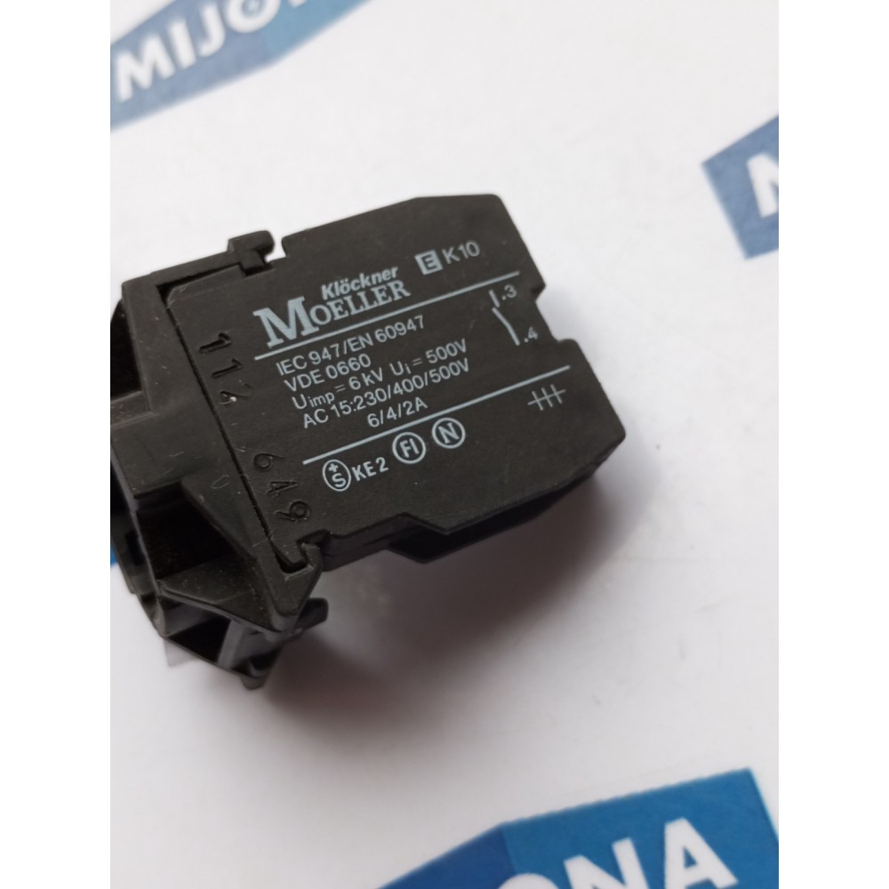 EATON E K 10 CONTACT BLOCK EATON E K 10 CONTACT BLOCK