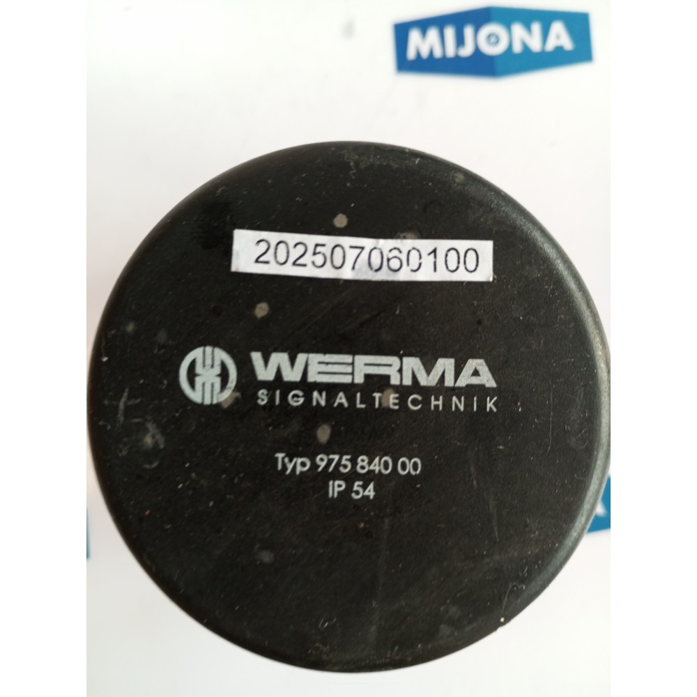 WERMA TYP 975 840 00 RED  975.840.00