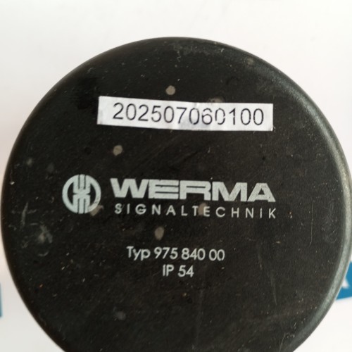 WERMA TYP 975 840 00 RED  975.840.00