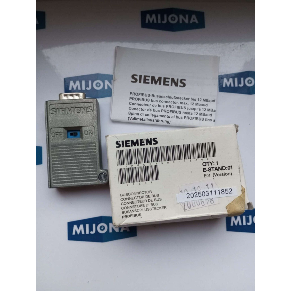 Siemens 6GK1500-0EA02 PROFIBUS BUSCONNECTOR 6GK1500 0EA02 NEW OLD STOCK
