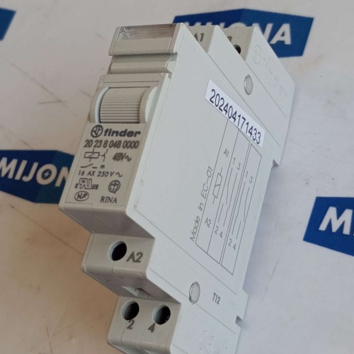 FINDER TYPE 20 23 8 048 0000  RELAY 48V 16A 250V 20.23.8.048.0000