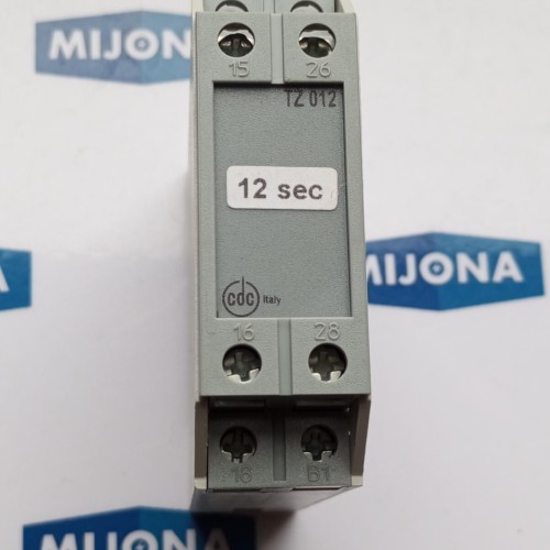 CDC TZ 012 12S  Electronic Timer with AnalogueNEW OLD STOCK