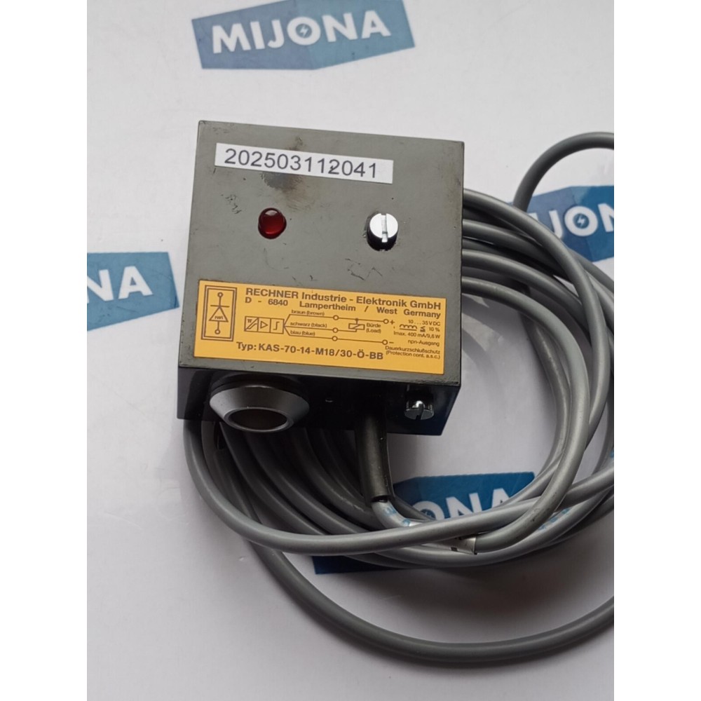 RECHNER KAS-70-14-M18/30-Ö-BB SENSORS TYP KAS 70 14 M18 30 Ö BB NEW OLD STOCK