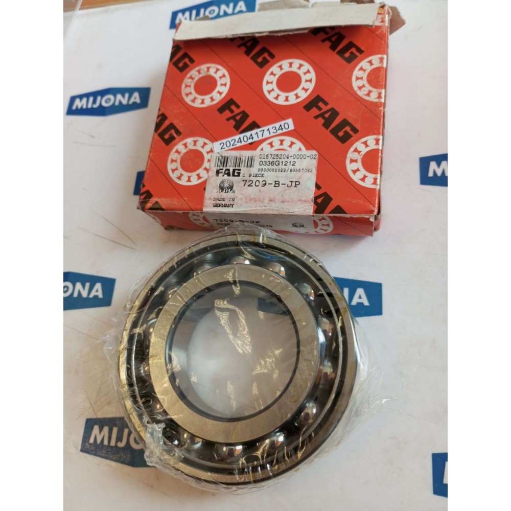 FAG 7209 B JP X LIFE SINGLE ROW ANGULAR CONTACT BEARING 7209-B-JP FAG 7209 B JP X LIFE SINGLE ROW ANGULAR CONTACT BEARING 7209-B-JP