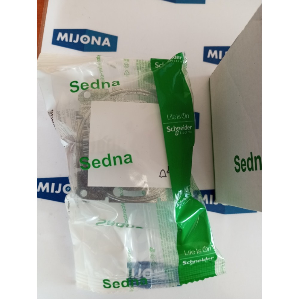 Schneider SDN0800121 PUSH BUTTON WITH BELL SYMBOL 10A 250V SEDNA WHITE Schneider SDN0800121 PUSH BUTTON WITH BELL SYMBOL 10A 250V SEDNA WHITE