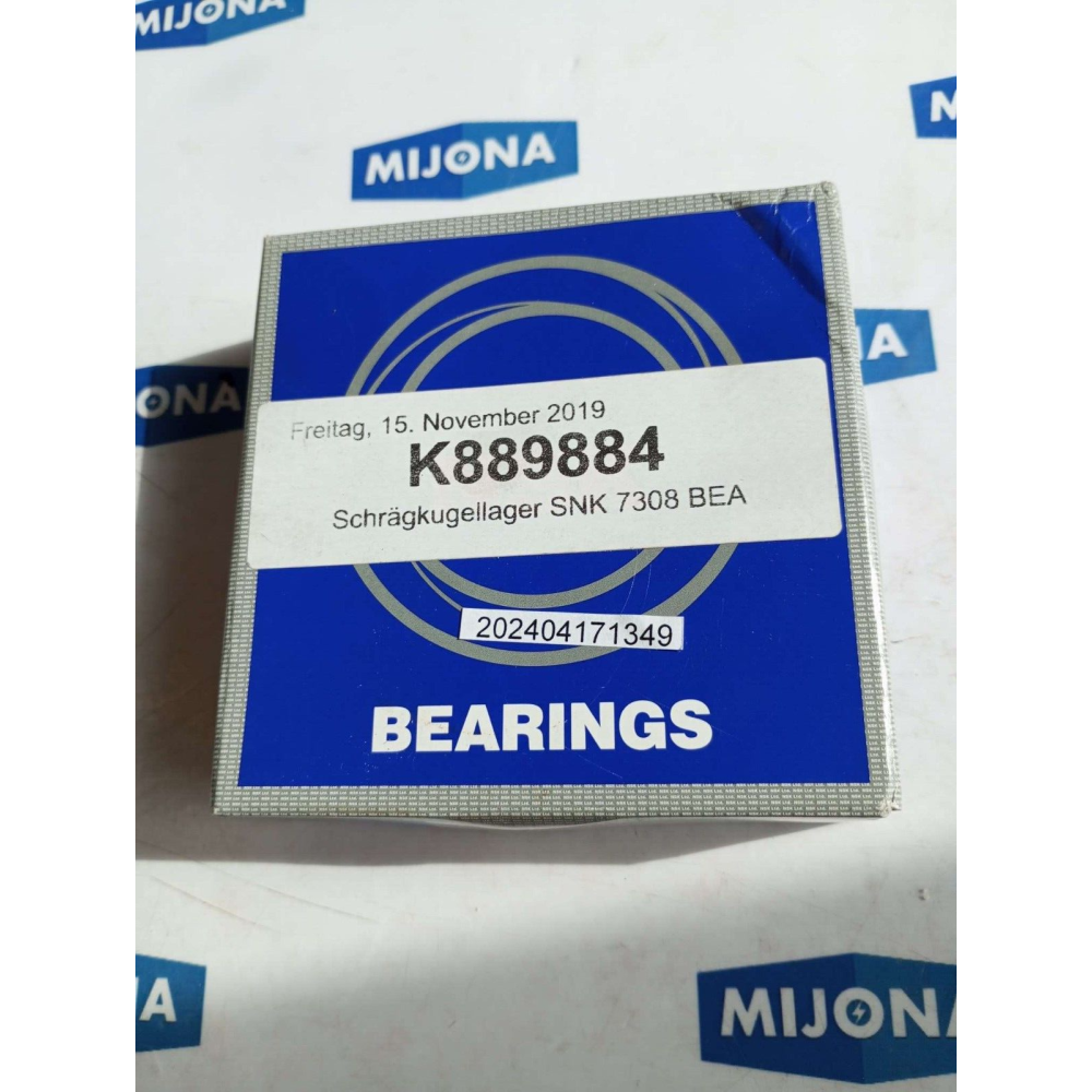 NSK 7308BEAT85 SINGLE ROW ANGULAR CONTACT BALL BEARING