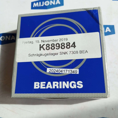 NSK 7308BEAT85 SINGLE ROW ANGULAR CONTACT BALL BEARING NSK 7308BEAT85 SINGLE ROW ANGULAR CONTACT BALL BEARING