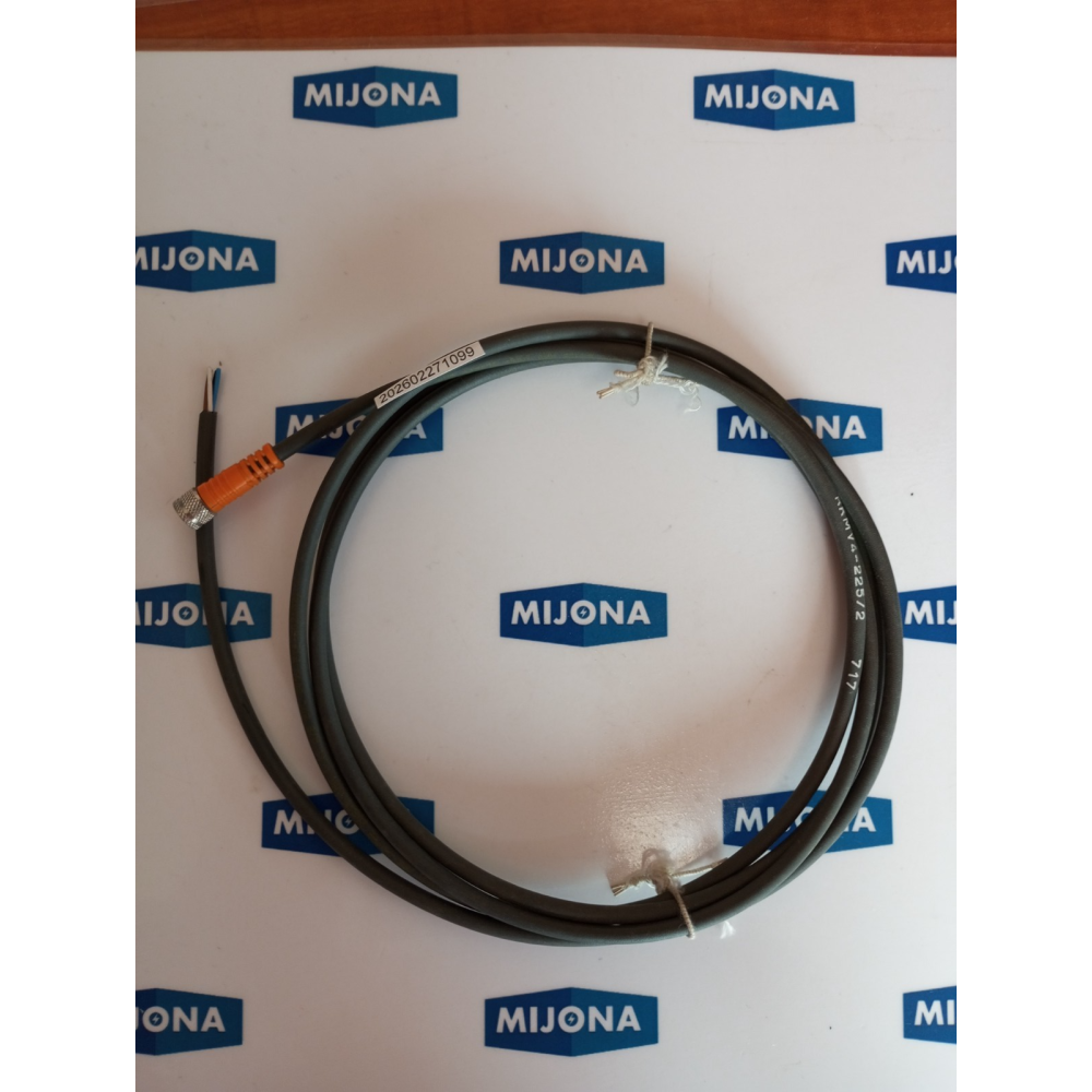 LUMBERG RKMV4225/2 CABLE Connector M8 2m fem PIN: 4 straight (NEW OLD STOCK)