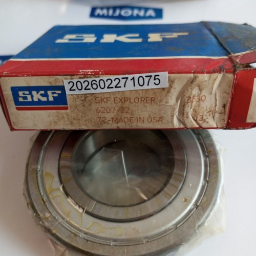 SKF EXPLORER 6207 2Z single row deep groove ball 6207-2Z (NEW OLD STOCK)