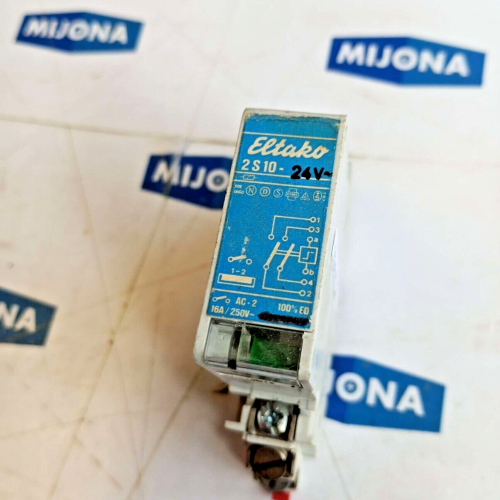 ELTAKO 2 S 10 RELAY 24V 16A 250V AC-2 2S10 ELTAKO 2 S 10 RELAY 24V 16A 250V AC-2 2S10