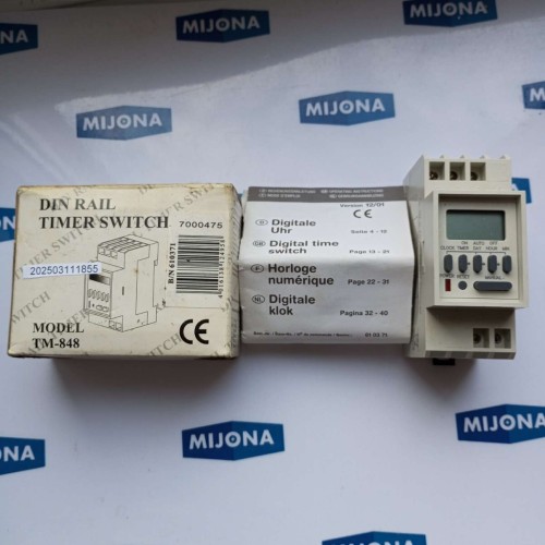 CONRAD TM 848 DIGITAL TIME TM-848-2 NEW OLD STOCK