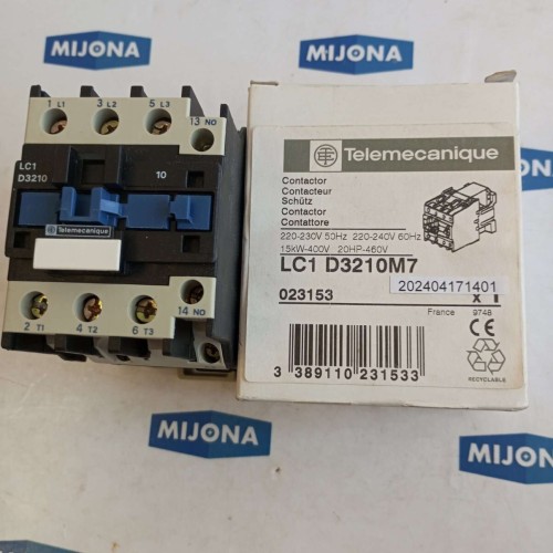 Telemecanique LC1 D3210 Schütz COIL 220 230V 50HZ 220 240V 60HZ NEW OLD STOCK