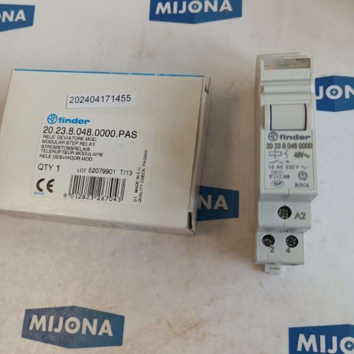 FINDER 20.23.048.0000.PAS MODULAR STEP RELAY 48V 20 23 8 048 0000 PAS