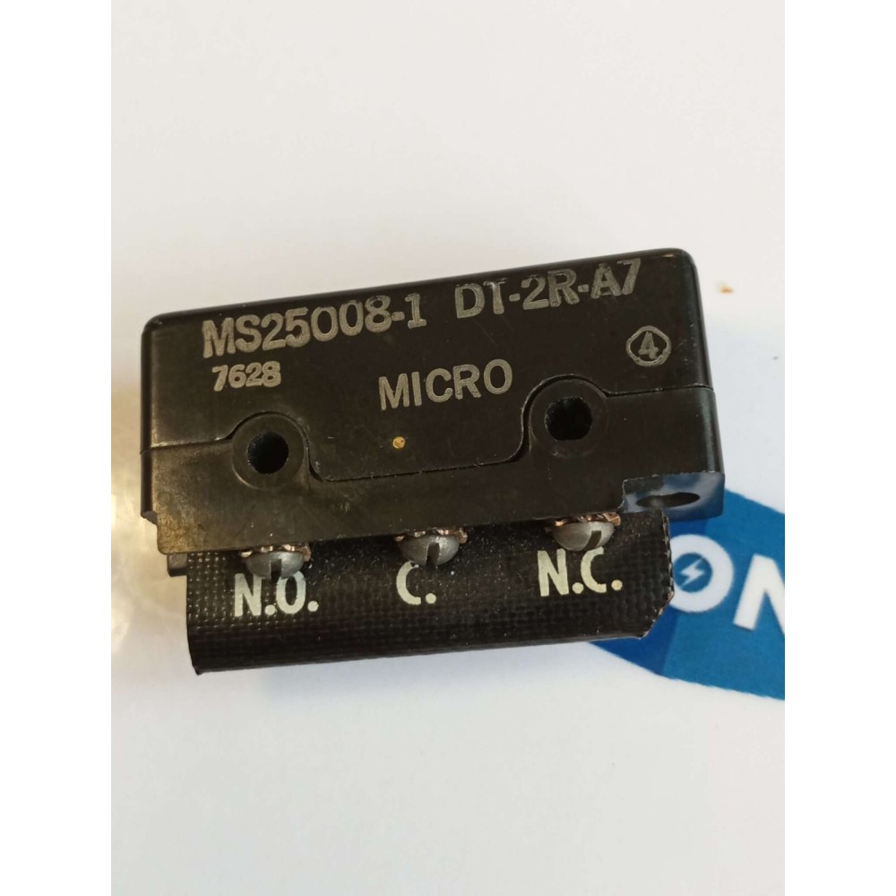 HONEYWELL MS25008 1 DT 2R A7 7628 MICRO SWITCH 10A 125 250VAC 0,3A 125VDC 0,15A HONEYWELL MS25008 1 DT 2R A7 7628 MICRO SWITCH 10A 125 250VAC 0,3A 125VDC 0,15A
