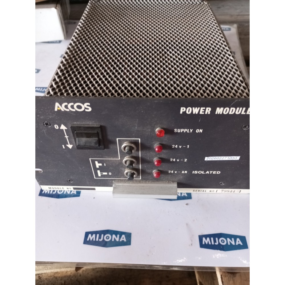 ACCOS 2S POWER MODULE 24v-1 24v-2 24V-AN ISOLATED 240V