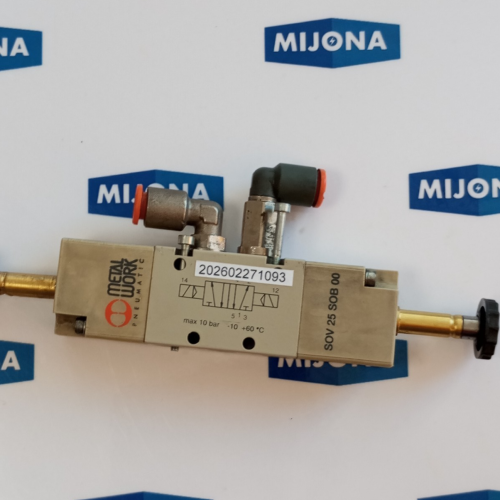 Metal Work Pneumatic 10BAR -10 +60 °C SOV 25 SOB 00 Solenoid Valve Metal Work Pneumatic 10BAR -10 +60 °C SOV 25 SOB 00 Solenoid Valve